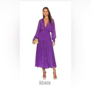 Cassandra Purple Dress